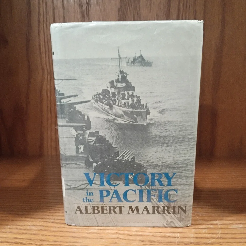 Victory in the Pacific - Hardcover By Albert Marrin - Former Library Book, GOOD